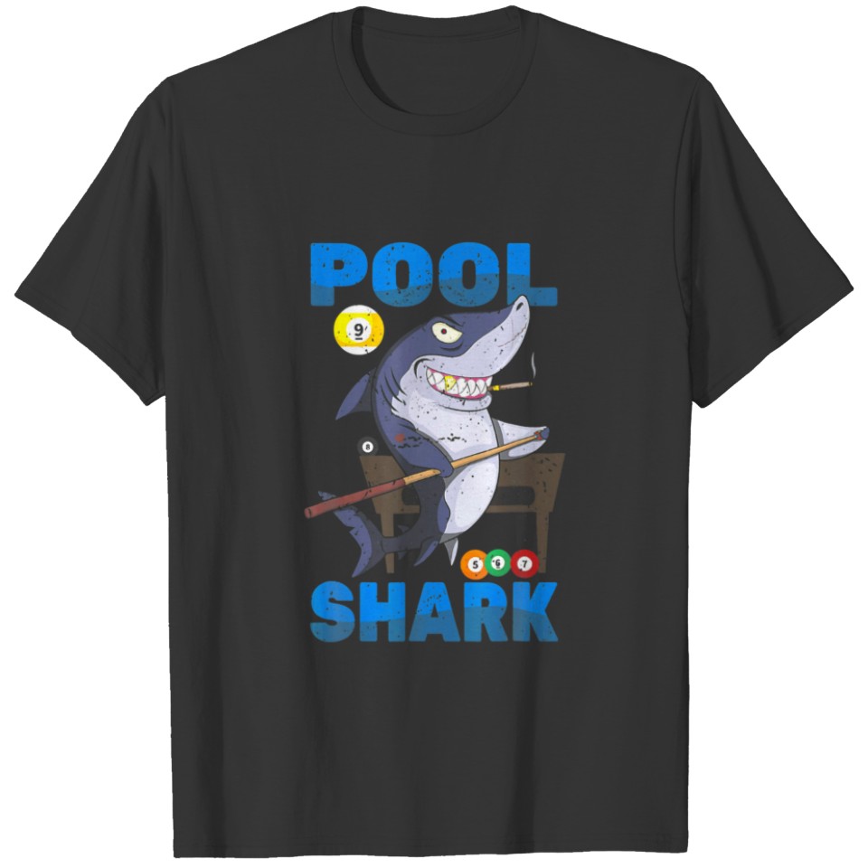 Billiards - Pool Shark - Snooker Player - Bar Pub T-shirt