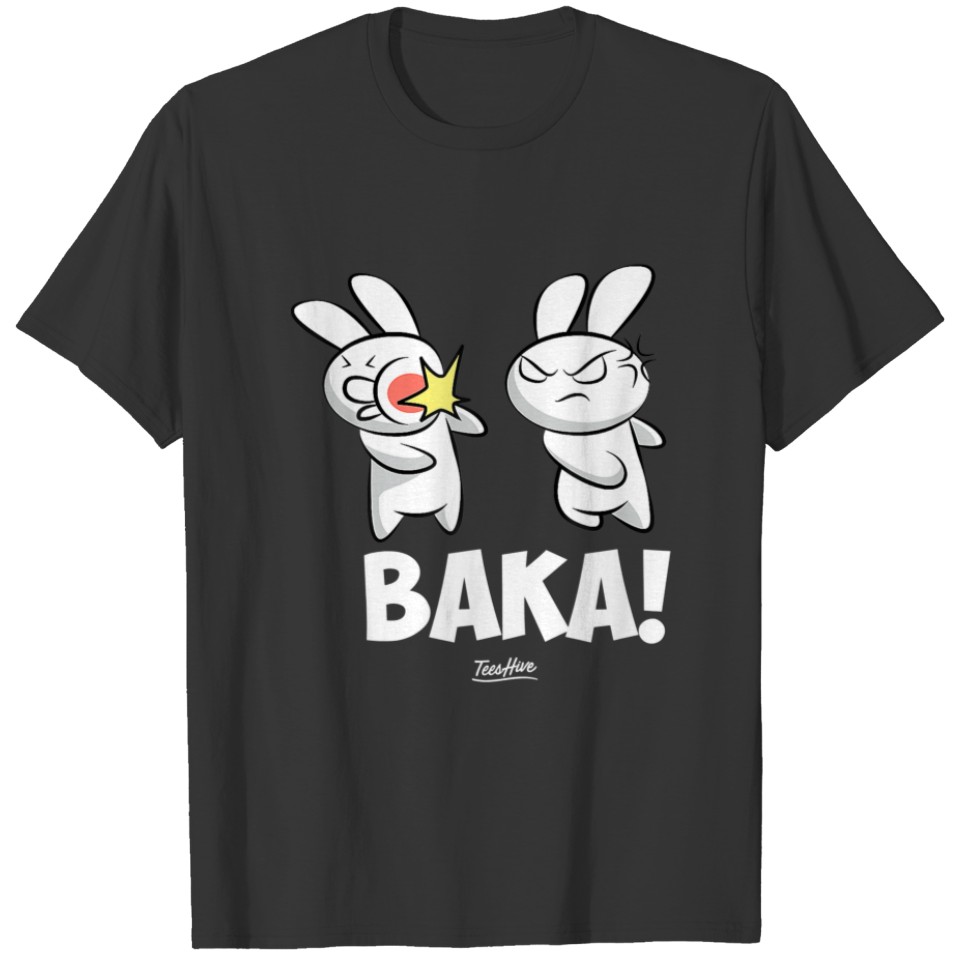 Baka Rabbit Slap — Baka Bunny — Baka Anime Lover T-shirt