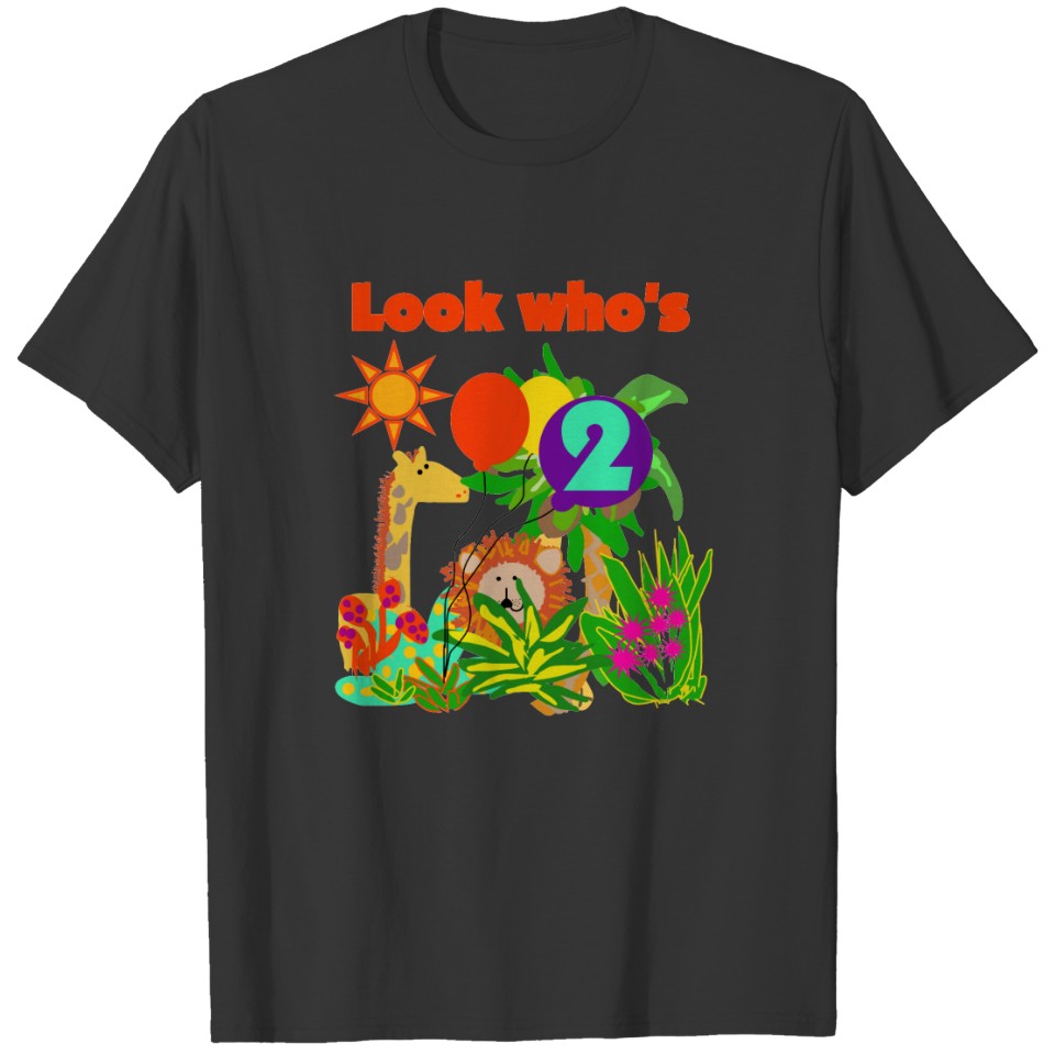 Safari 2nd Birthday T-shirt