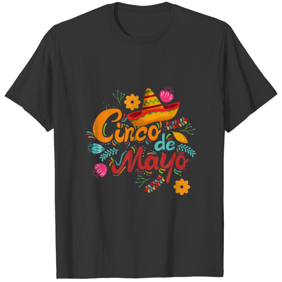 Cinco De Mayo, Fiesta Cinco De Mayo T-shirt