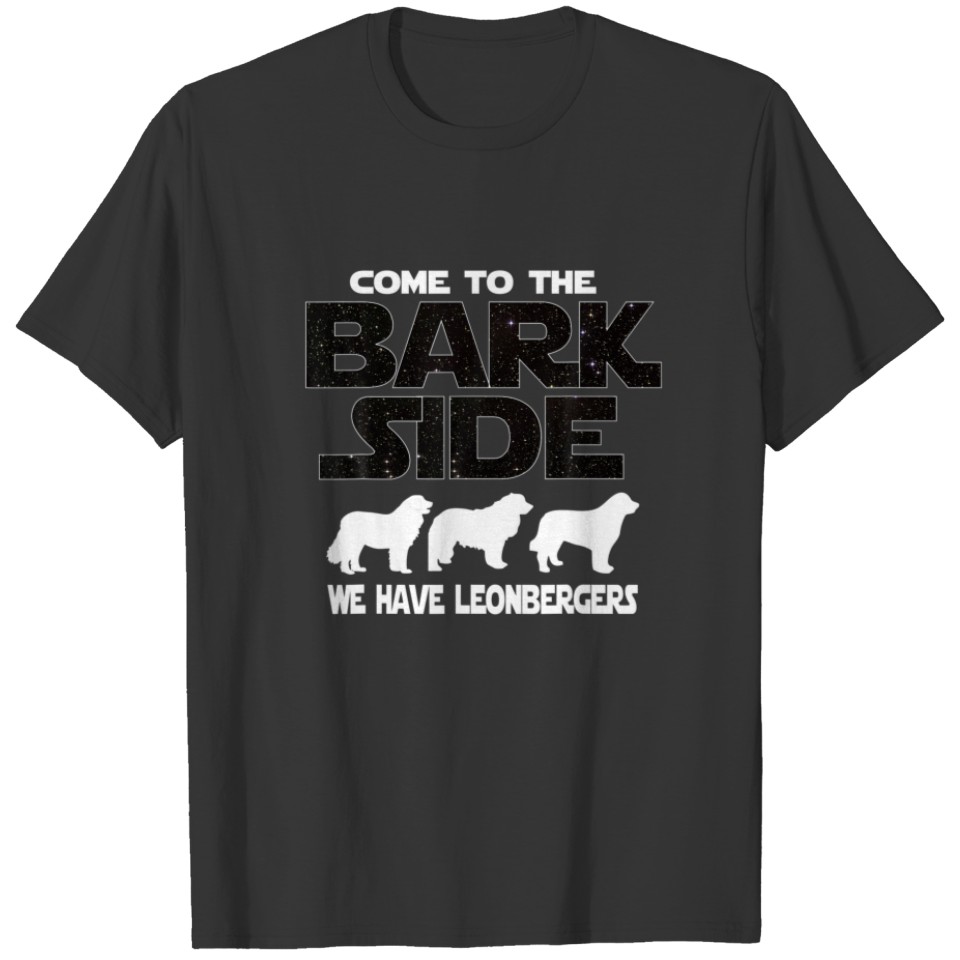 Leonberger Owners Come To The Bark Side T-shirt