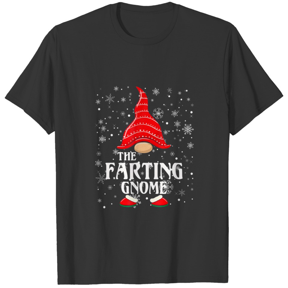 The Farting Gnome Matching Family Group Christmas T-shirt