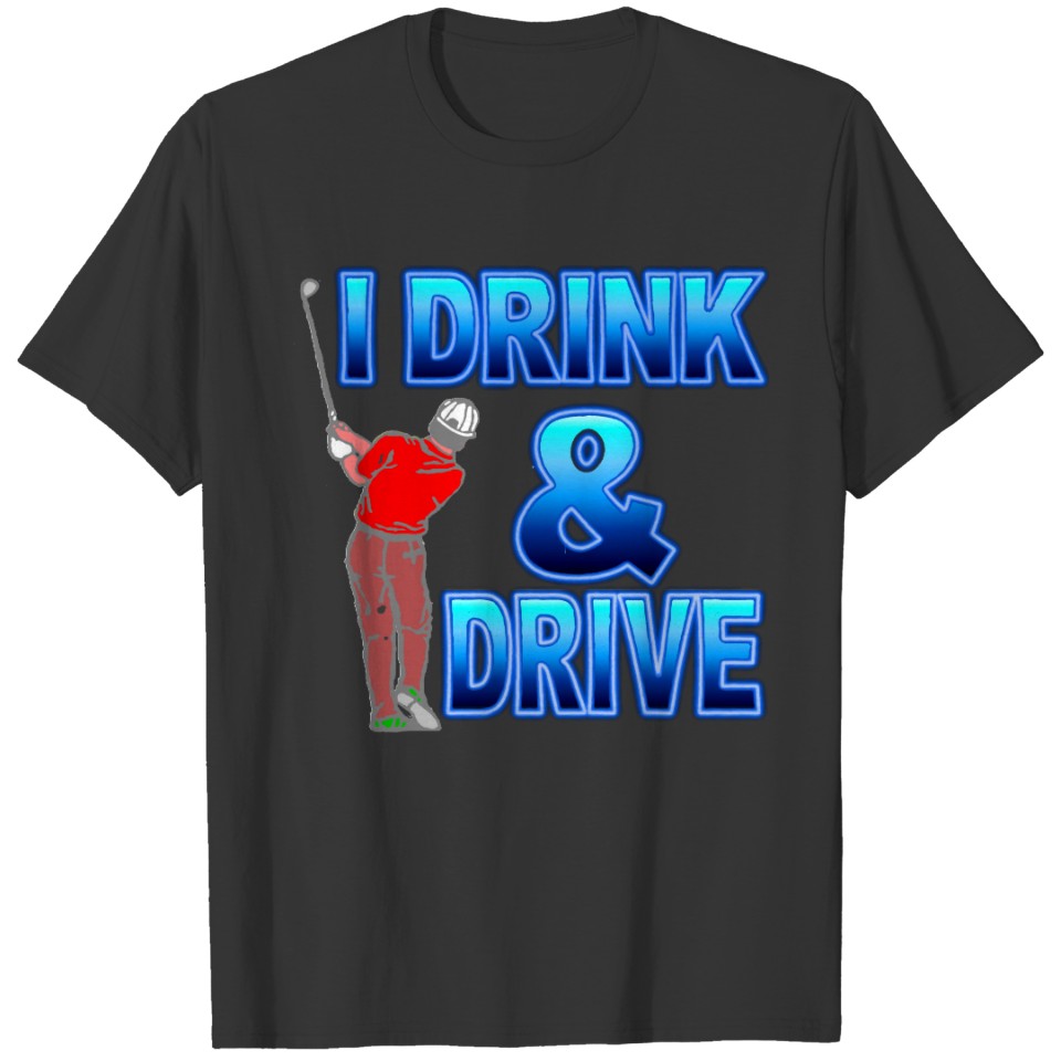 Golfers Drinking . T-shirt