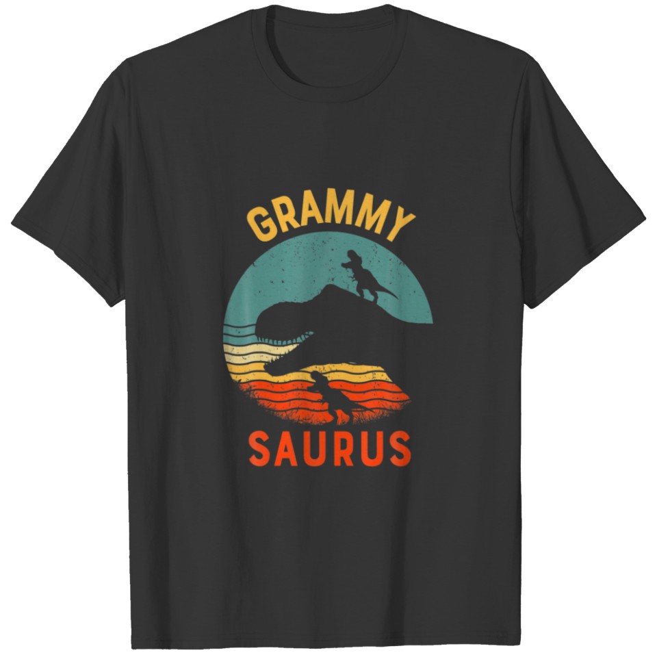 Grammy Dinosaur Grammysaurus Matching Family T-shirt