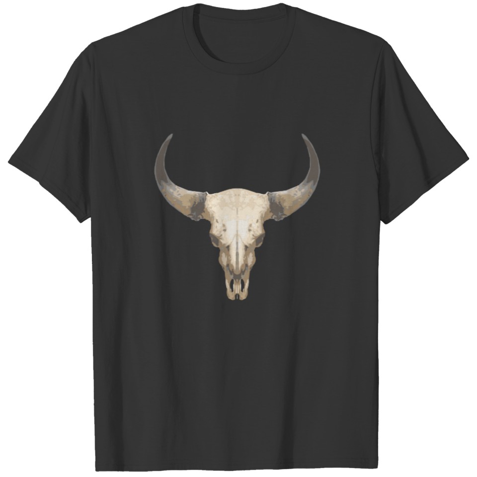 Old Cow Skull T-shirt