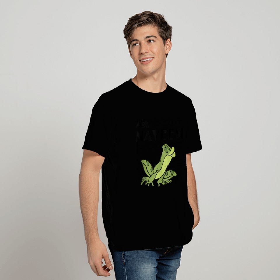 Disneyss The Princess And The Frog Her Naveen Couples T-Shirts