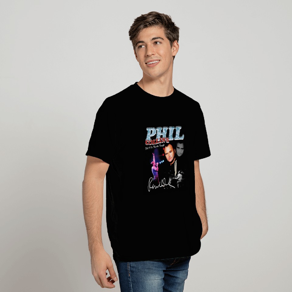 Phil Collins Bootleg Black Tee