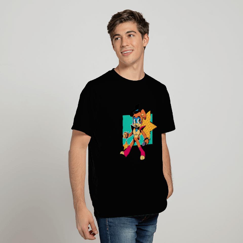 glamrock freddy-Security Breach Fnaf T-Shirts