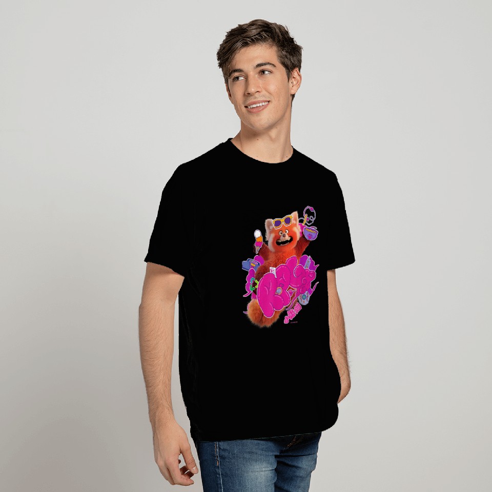 Disneyss And Pixars Turning Red Rpg Cute Panda T-Shirts