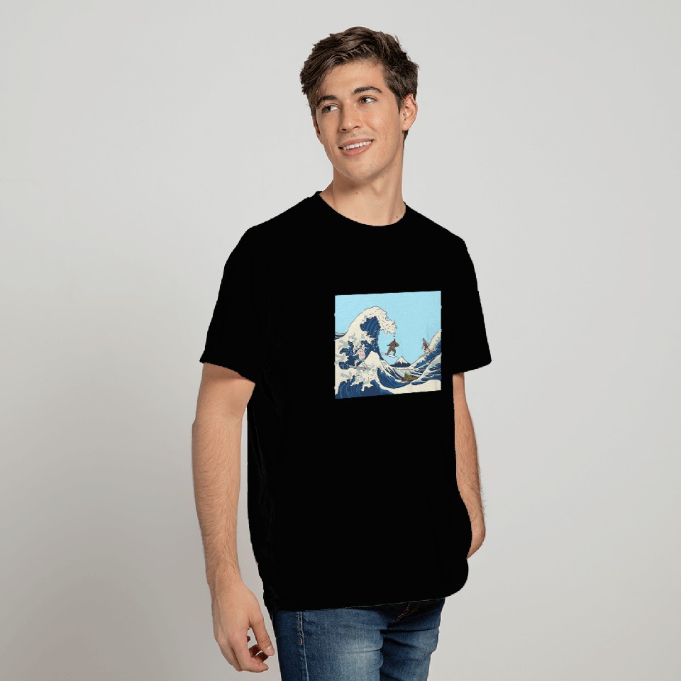 The Big Lez Show Surfs Up T-Shirts