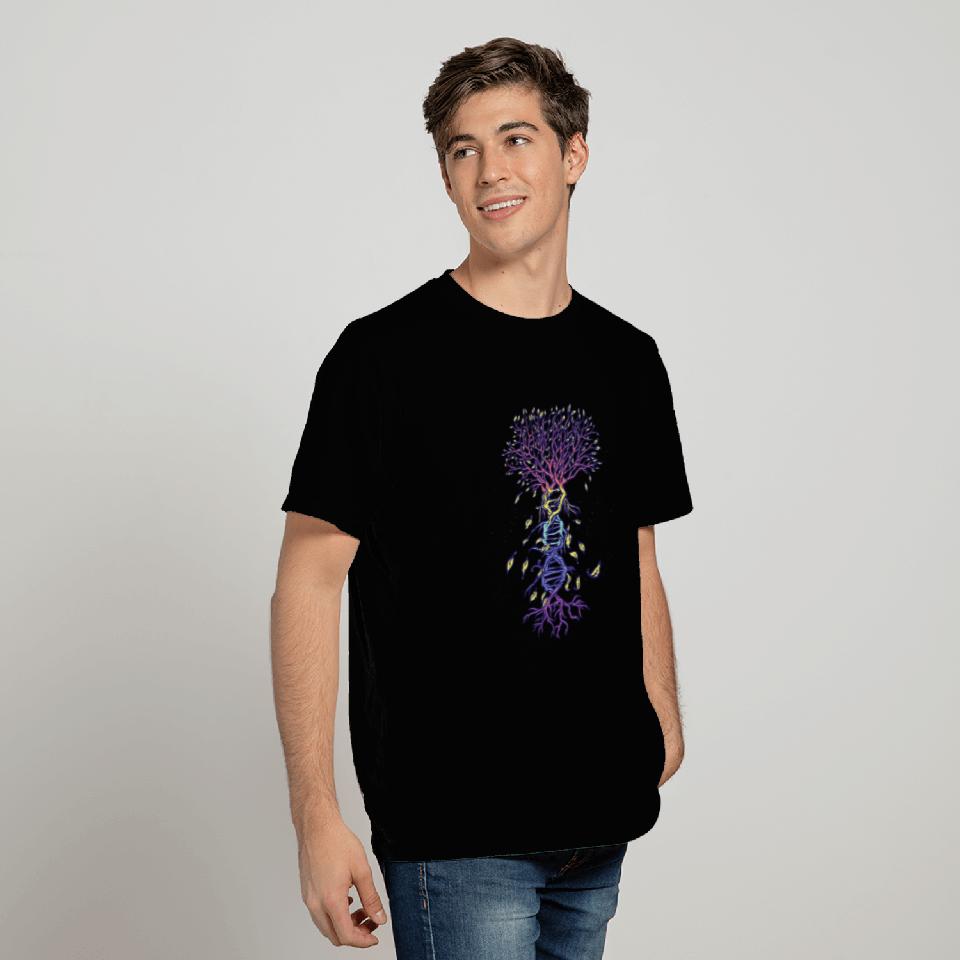 Tree of Life Genetic DNA Conservation Biology Bonsai T-Shirts