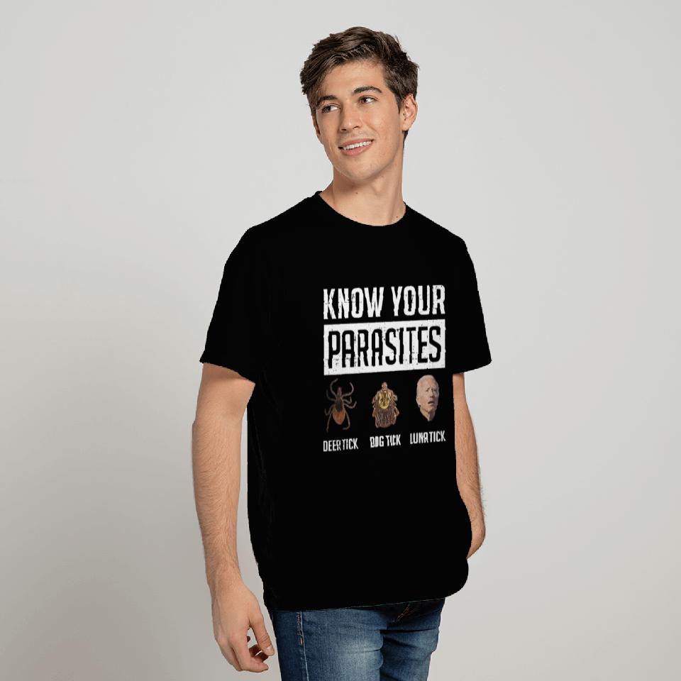 Know Your Parasites Deer Tick Dog Tick Luna Tick T-Shirt
