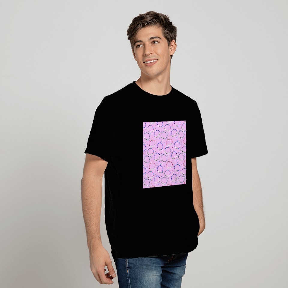 Pink Eras Tour Bracelet Pattern T-Shirts