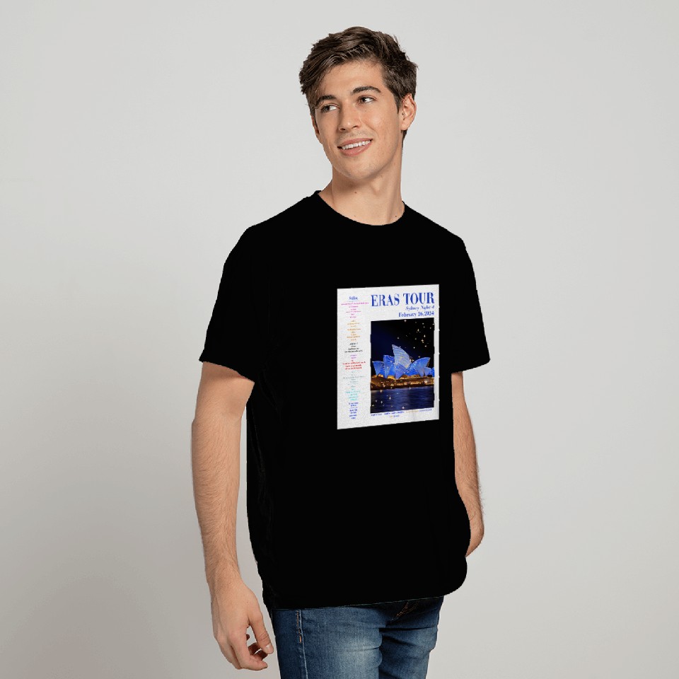 Eras Tour Setlist - Sydney Night 4 T-Shirts