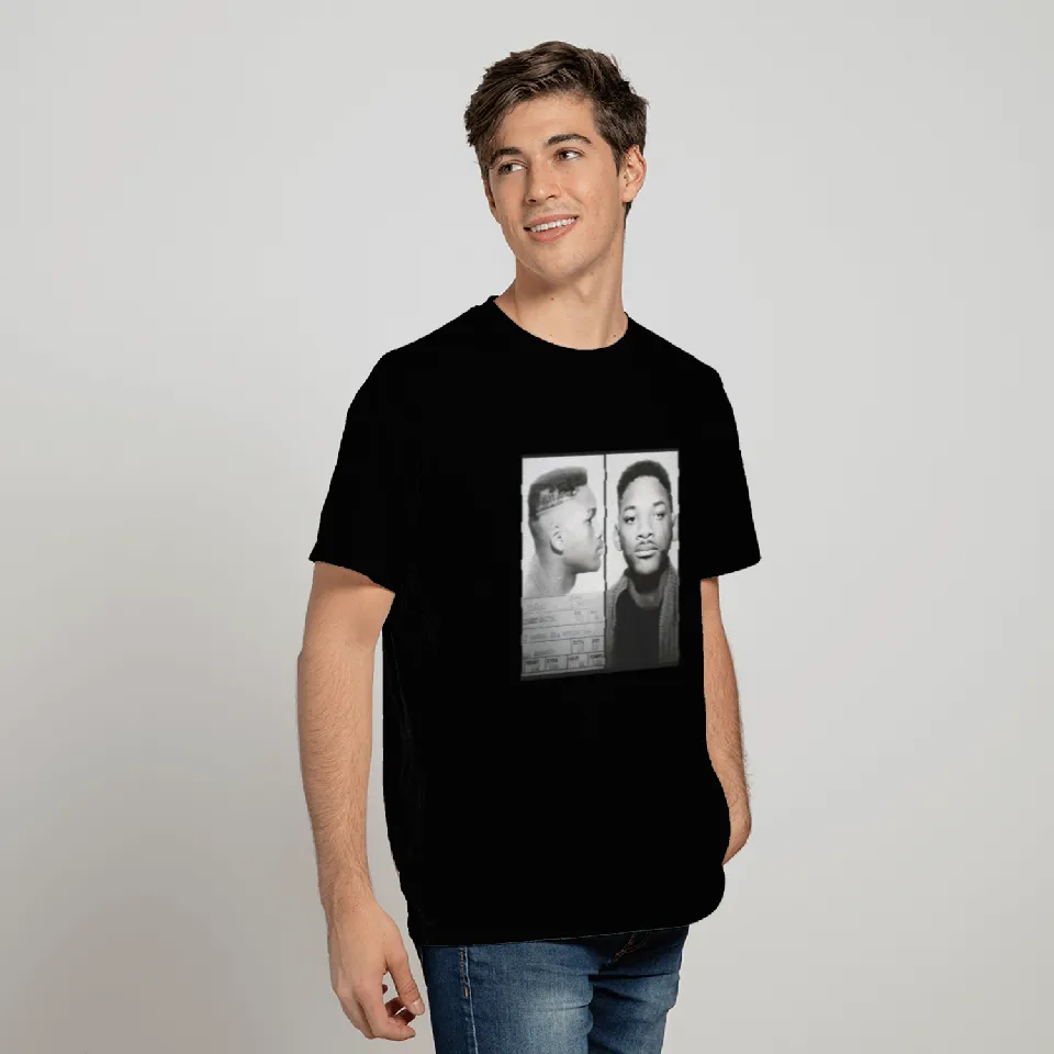 Will Smith Mugshot Short Sleeve Tee, Celebrity Tee, Funny Tee