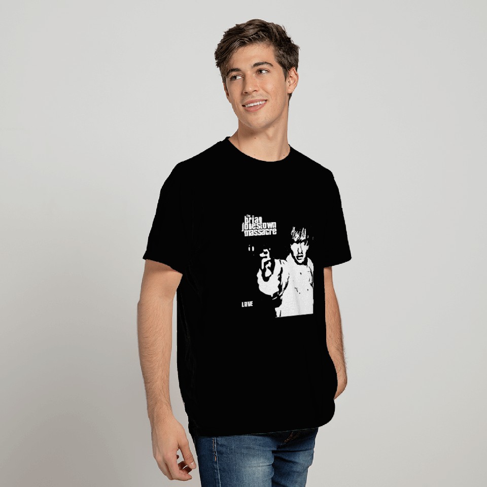 Blcak The Brian Jonestown Massacre T-Shirts
