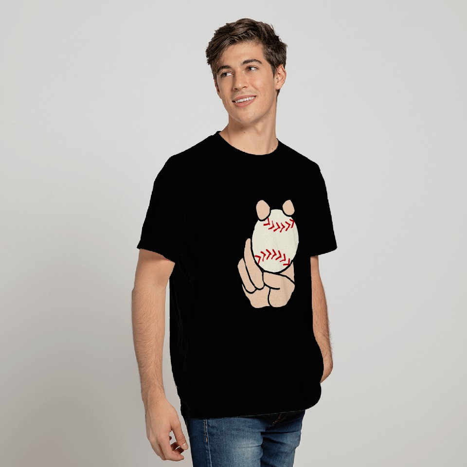 Baseball Pitcher Curveball T-Shirts