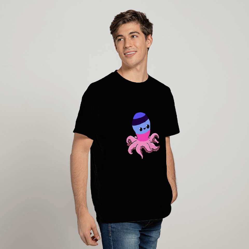 Omnisexual Pride Octopus T-Shirts