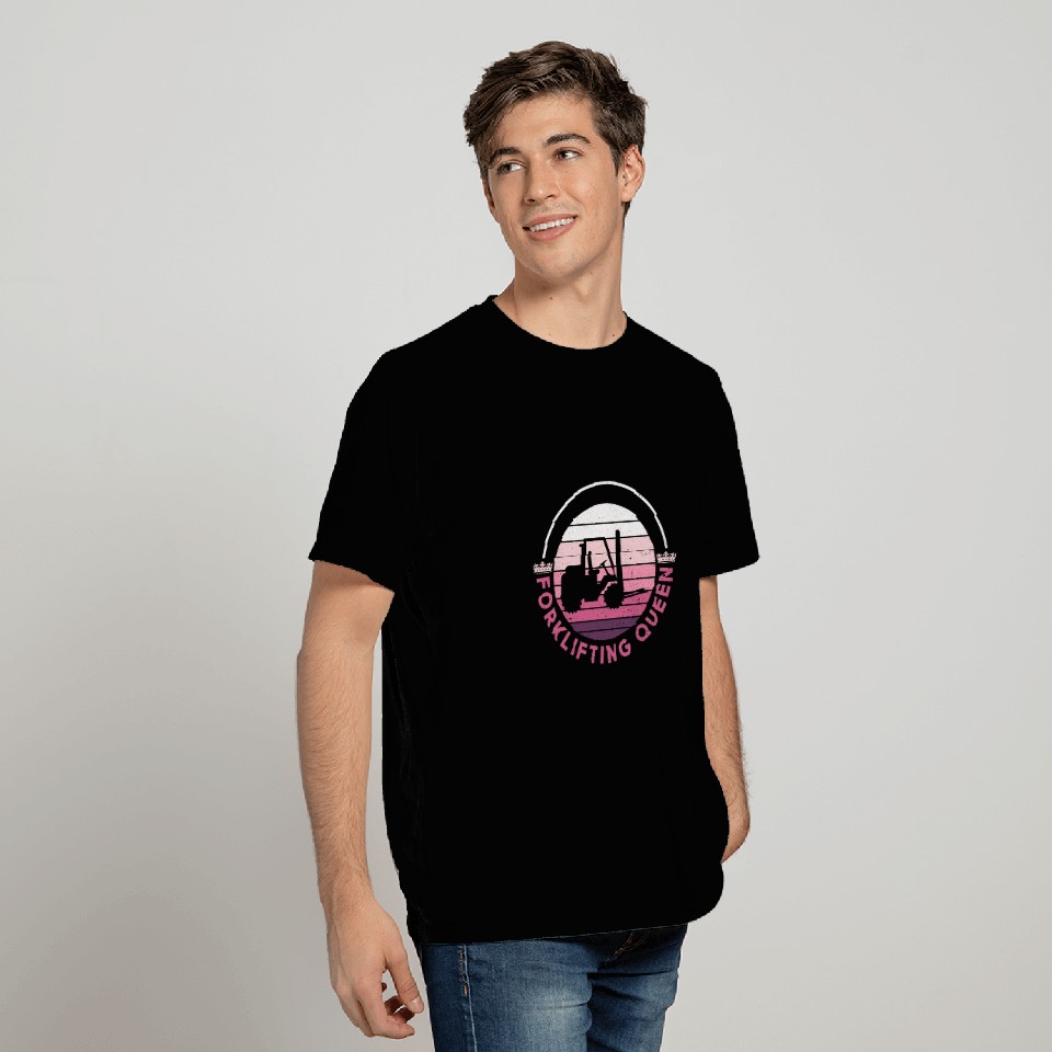 Forklifting Queen Forklift Driver Forklift Operator T-Shirts