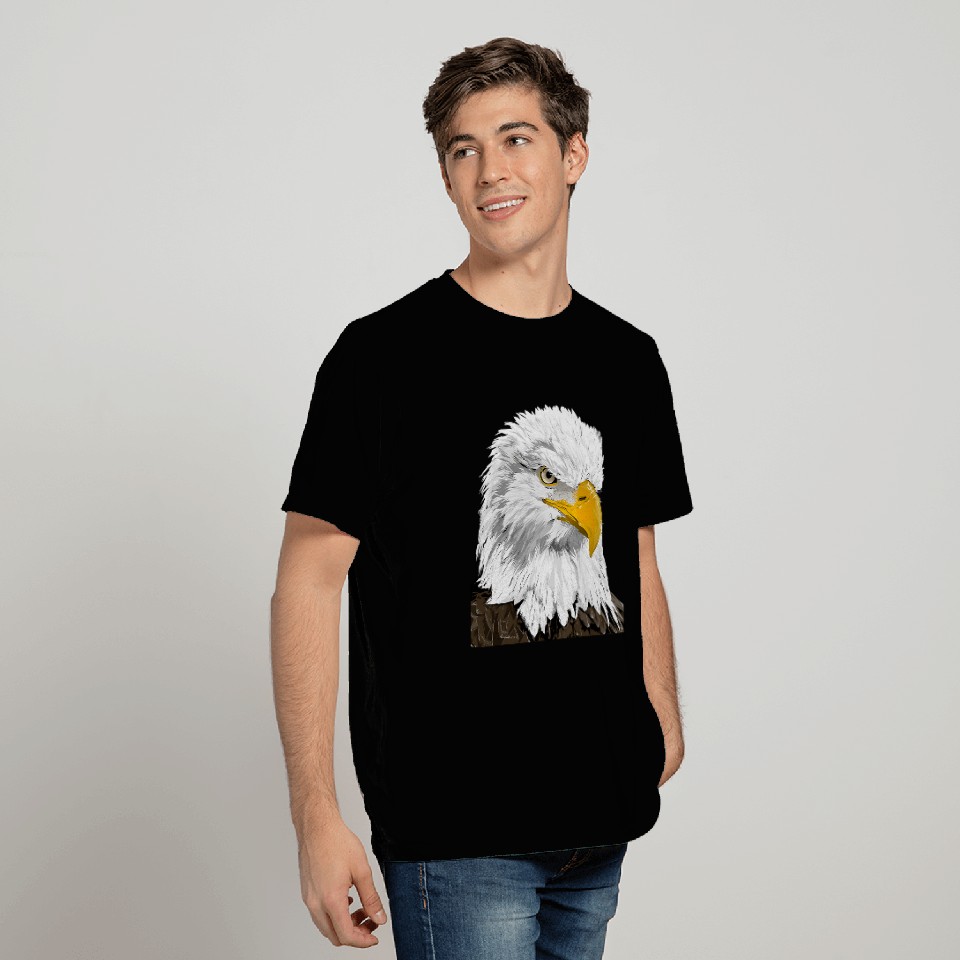 Bald Eagle Head T-Shirts