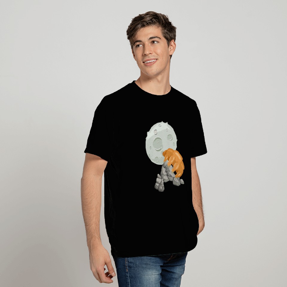 Bear Pet Tardigrade Howling Moon Micro Water Bear Microbiology T-Shirts
