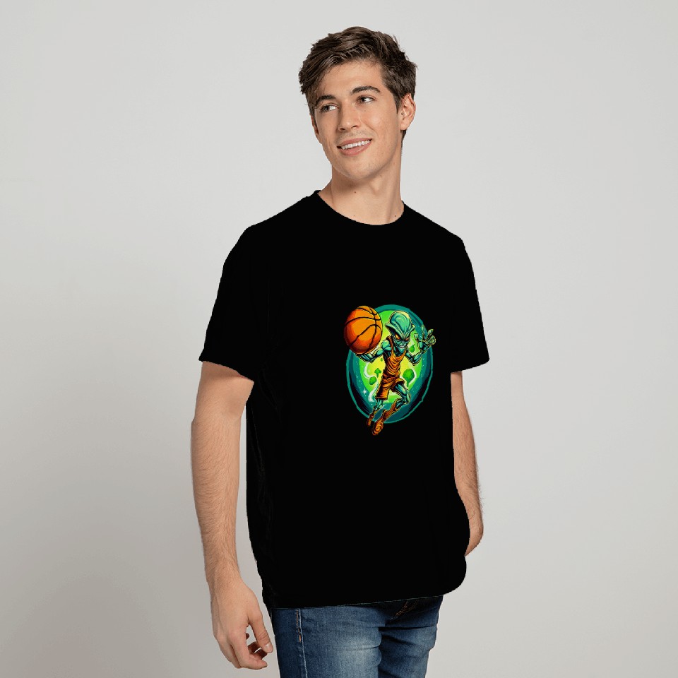 Basketball Alien T-Shirts