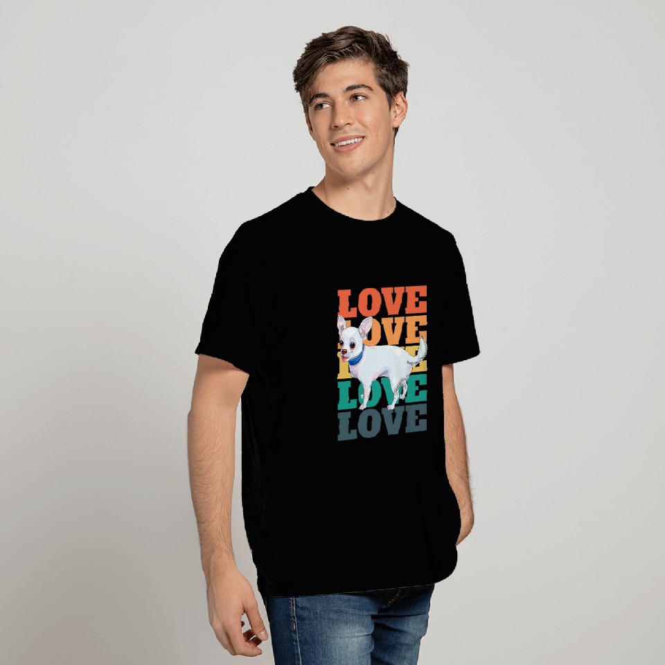 Funny Chihuahua Owner Cute Retro 2 T-Shirts