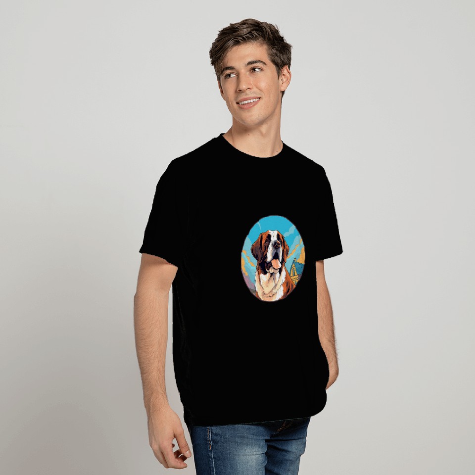 Saint Bernard Dog Breed T-Shirts