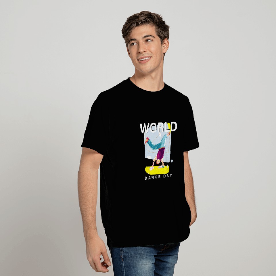 World Dance Day Ballerina Shoes T-Shirts