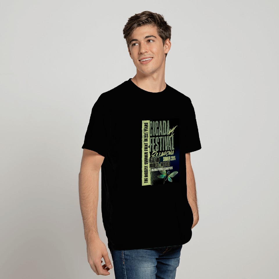 Oklahoma Cicada 2024 Emergence 221 Year Event T-Shirts
