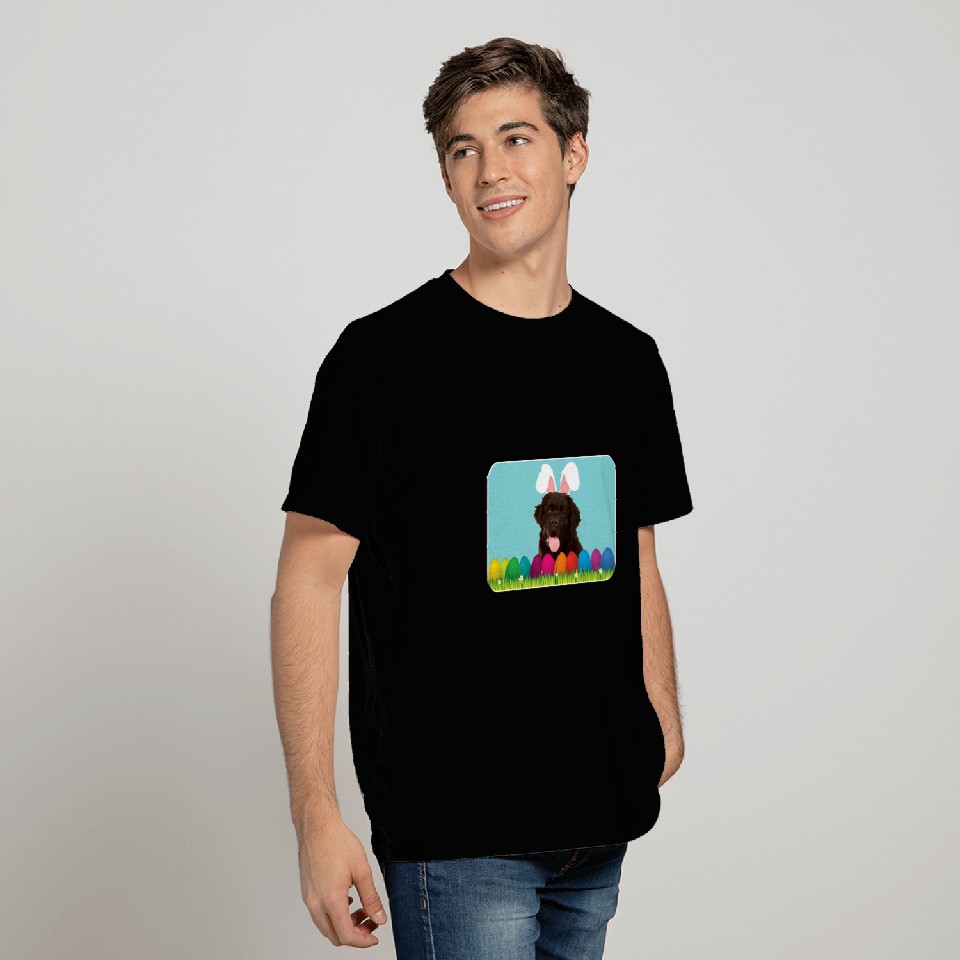 Newfoundland w Bunny Ears T-Shirts