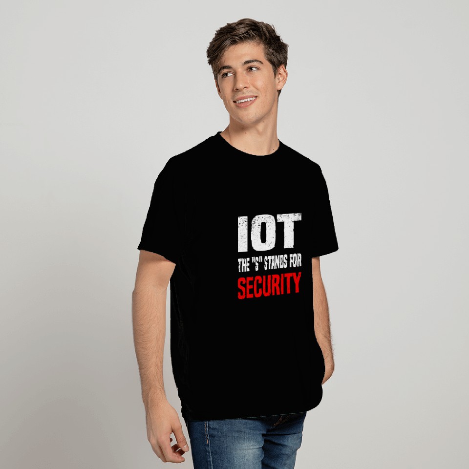 IOT The S Stands For Security Data Scientist SQL Developer 5 T-Shirts