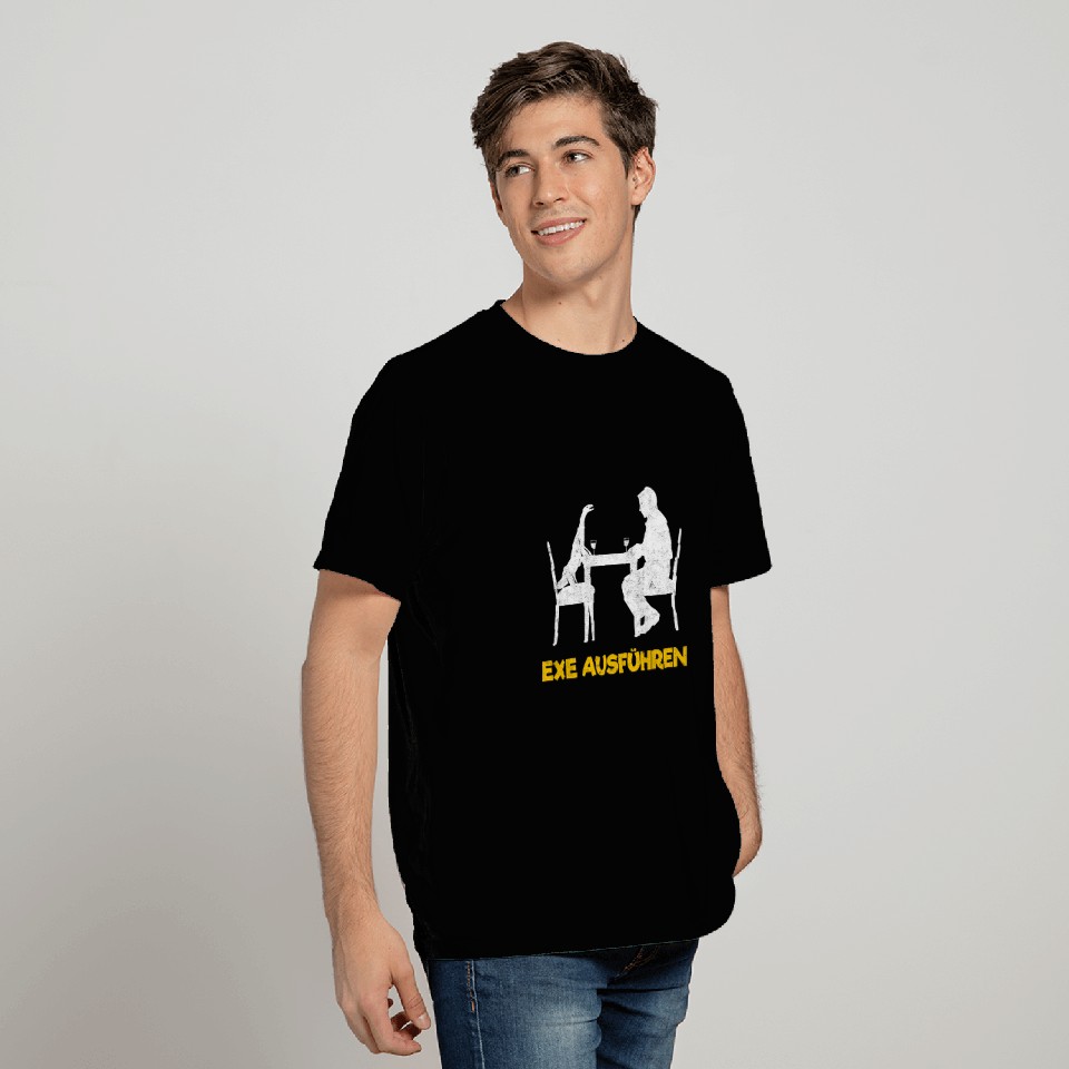 Exe Performance Computer Student Programmer Admin T-Shirts