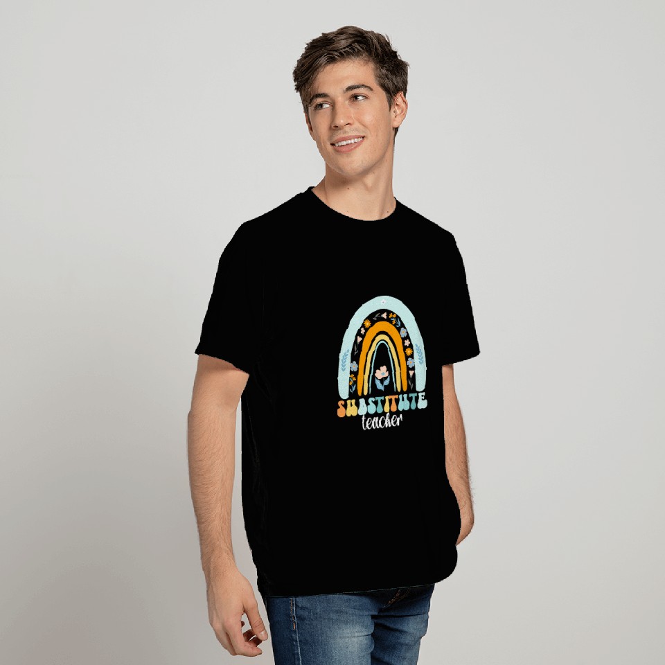 Substitute Teacher Rainbow Sub Teacher 1 T-Shirts