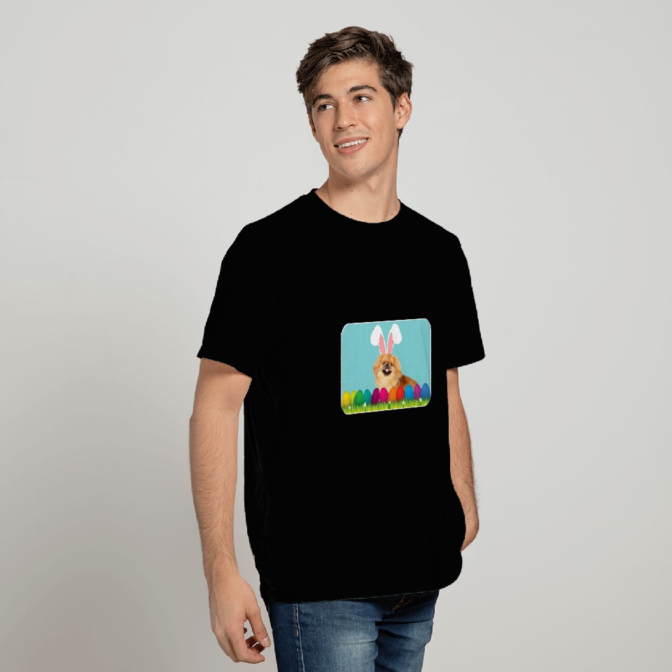 Pekingese w Bunny Ears T-Shirts