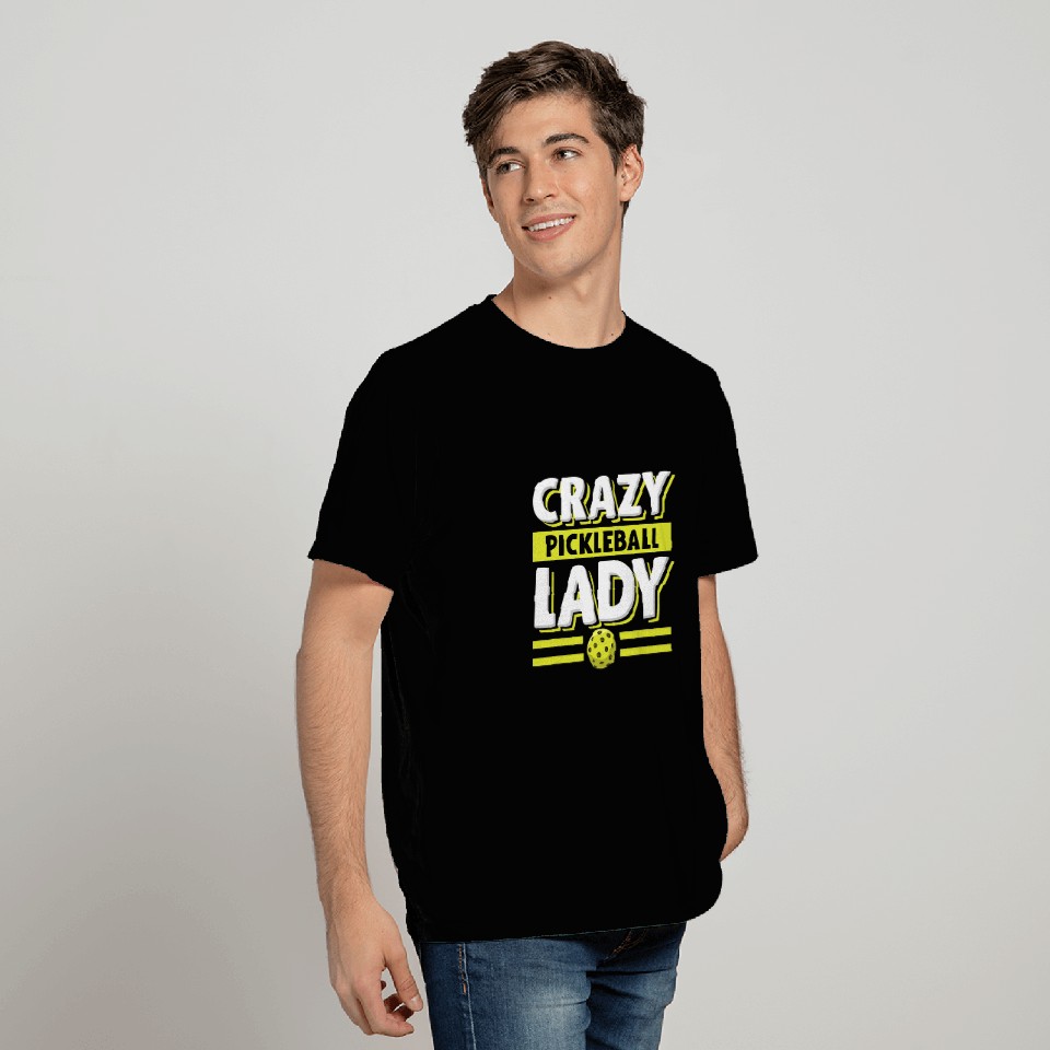 crazys Pickleball Lady T-Shirts