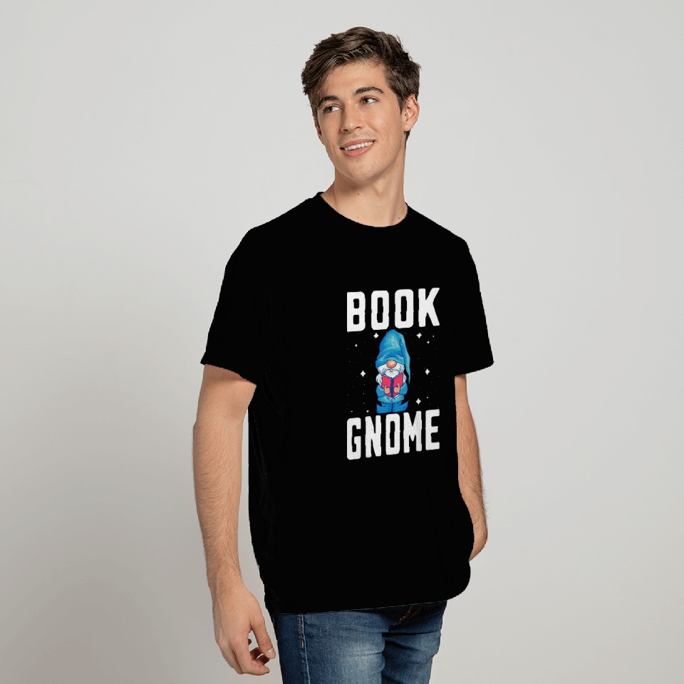 Garden Gnomes Book Reader Reading Gnome Lover T-Shirts