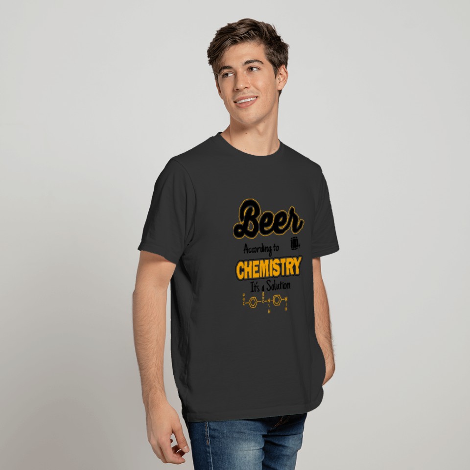 2_beer is a solution_2c T-shirt