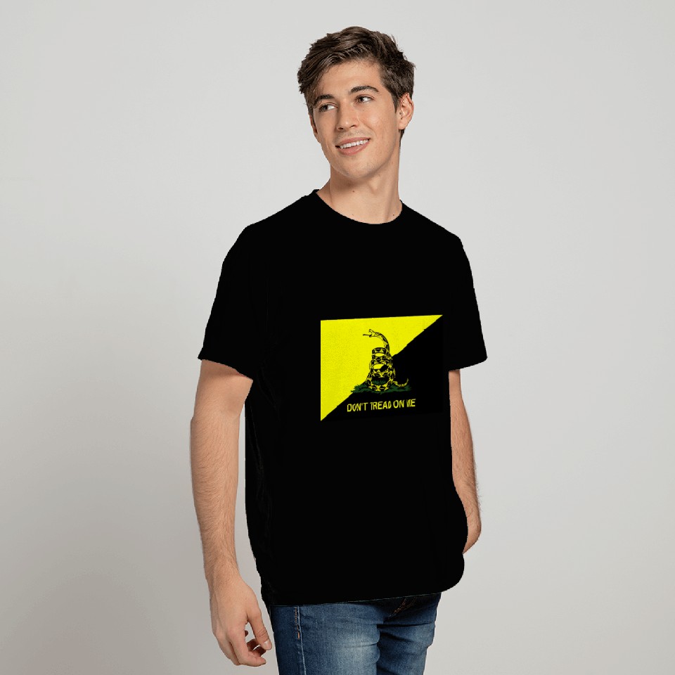 Ancap Don't Tread on Me T Shirts
