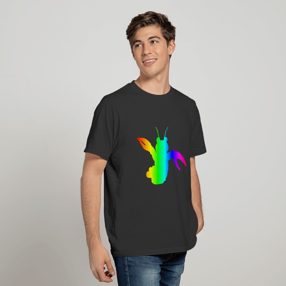 Rainbow Lobster #2 T Shirts