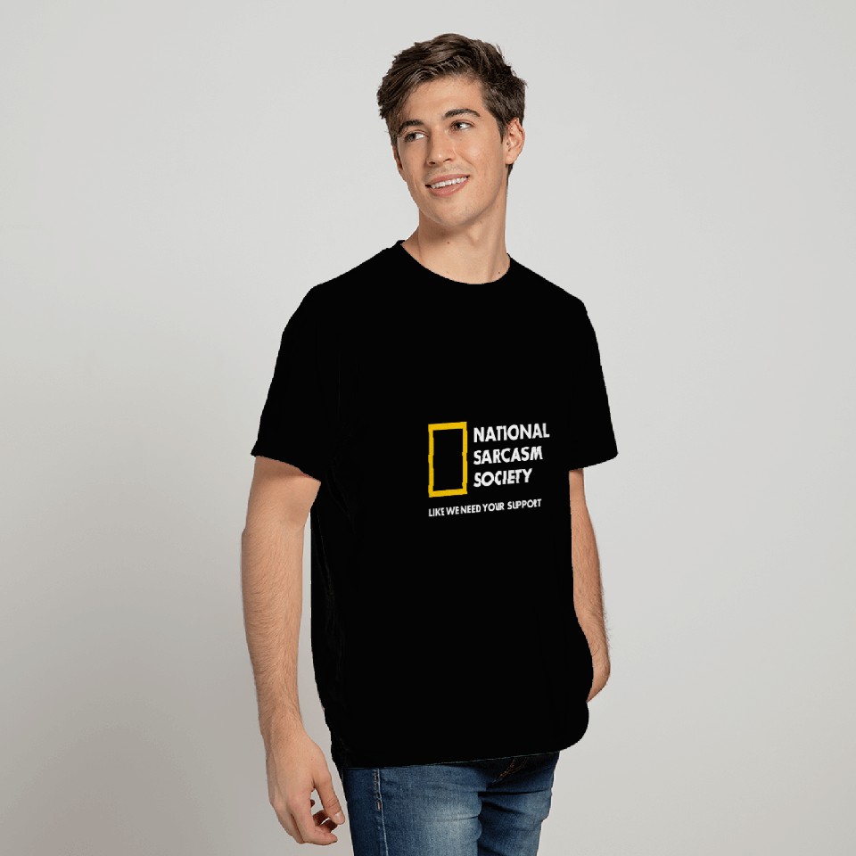 National Sarcasm Society T Shirts