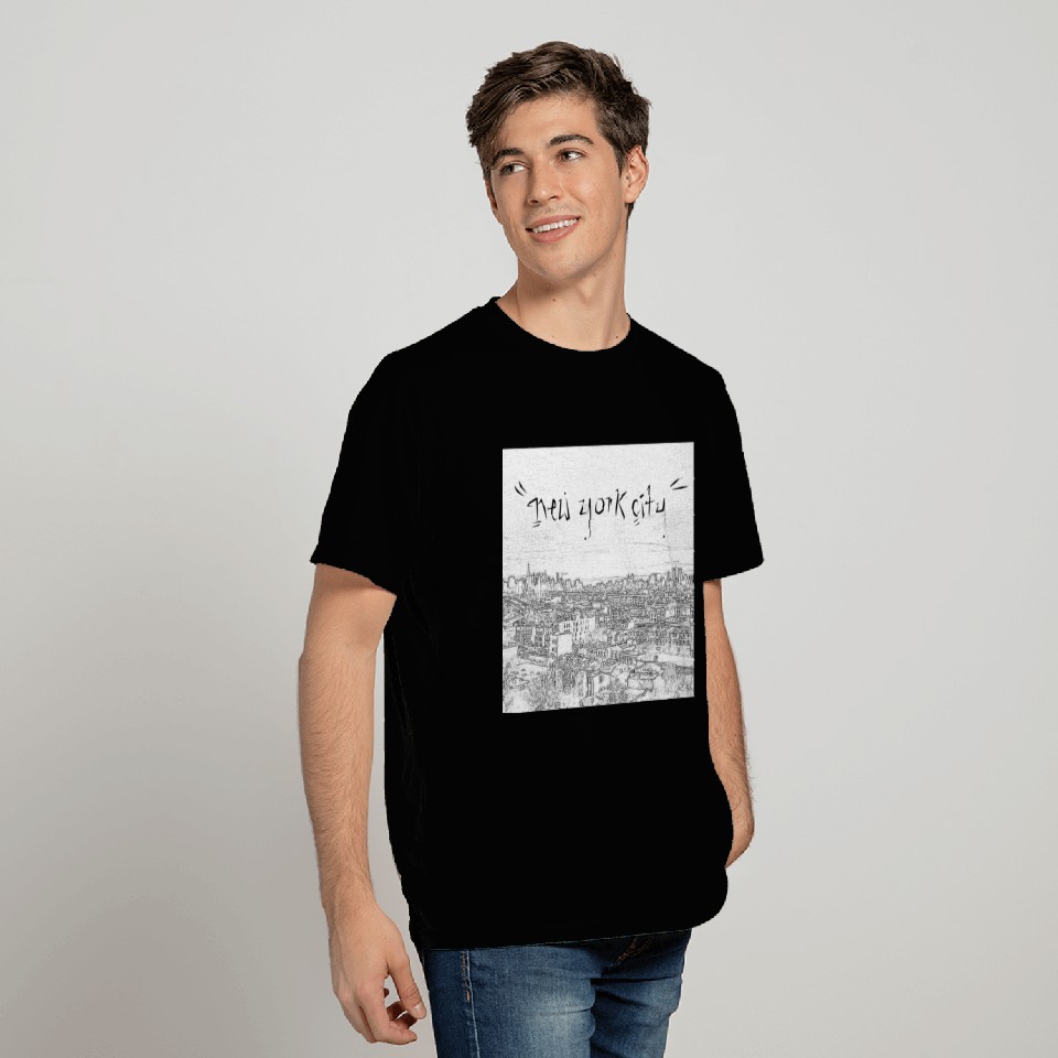 New York City (NYC) Cityscape Skyline T Shirts