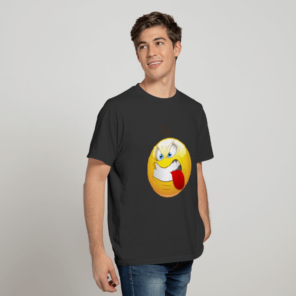 angry_smiling_face T-shirt