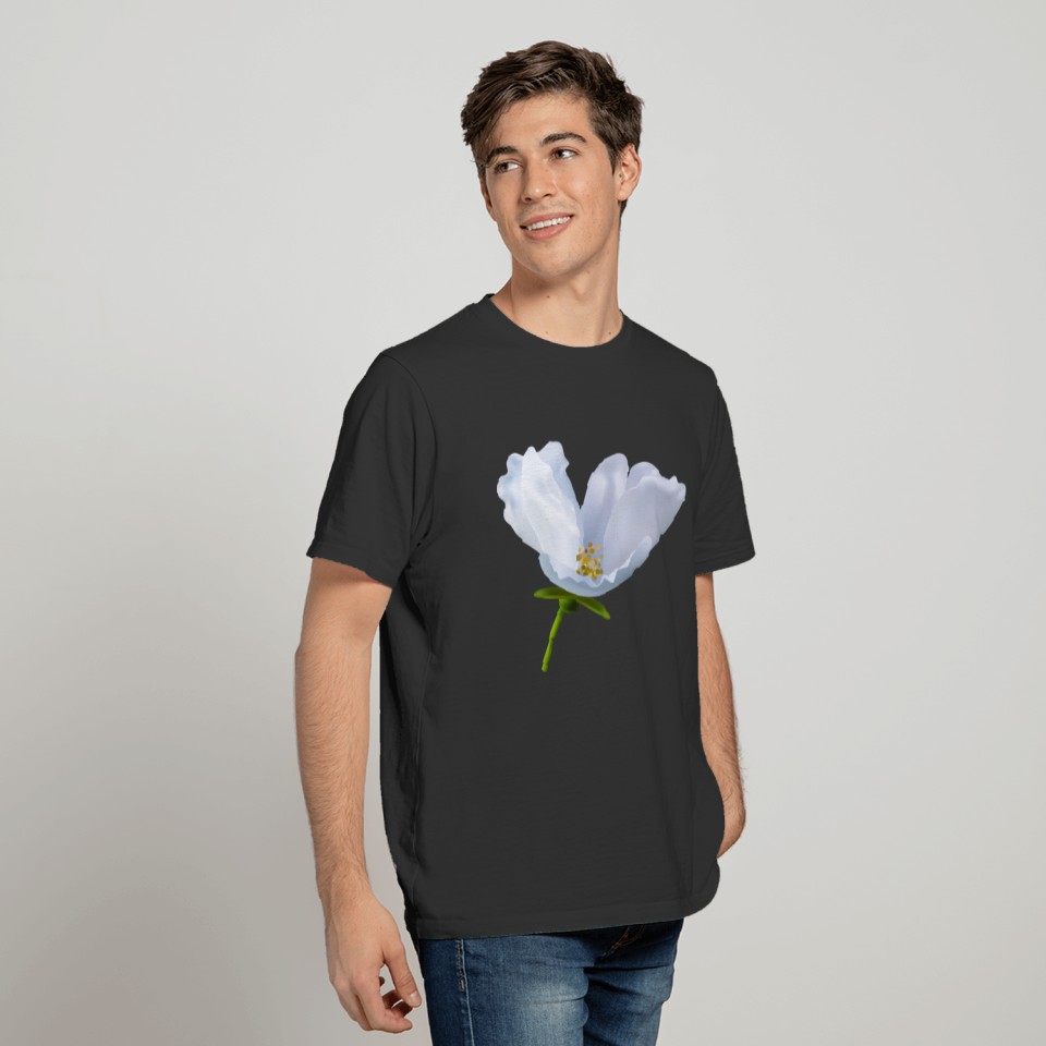 White flower T-shirt