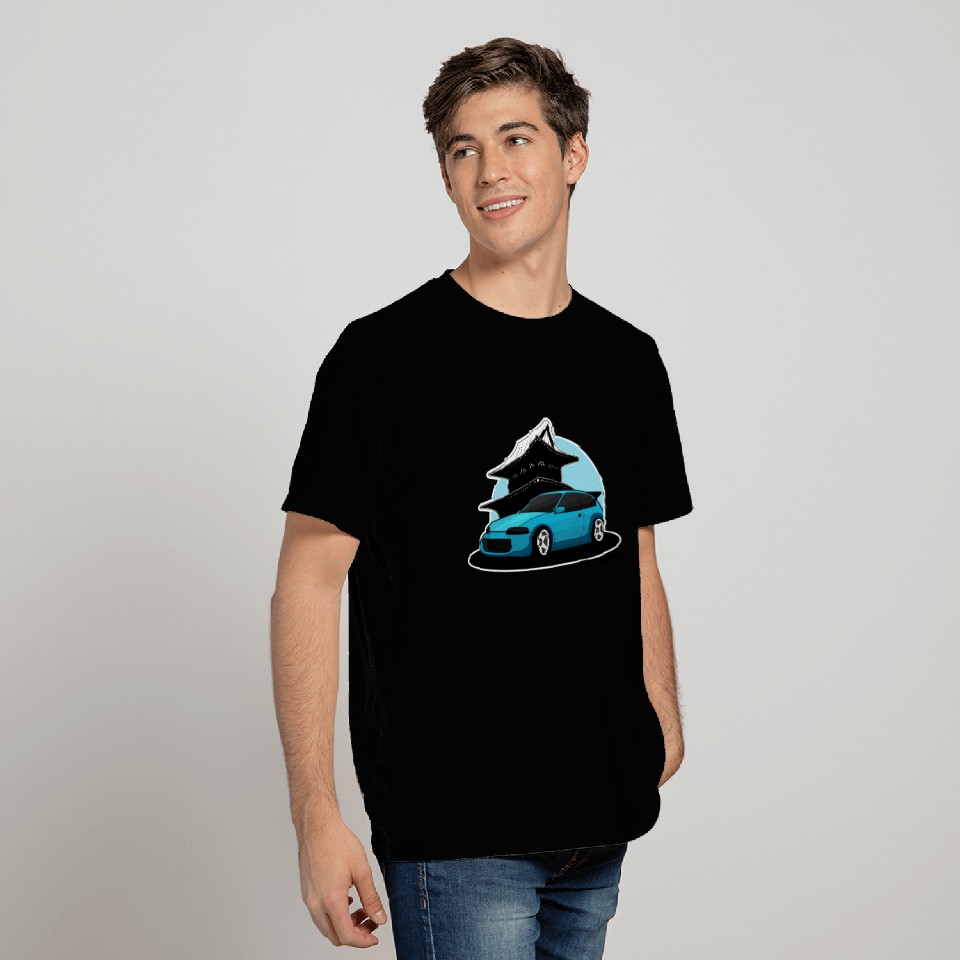 JDM Honda Civic Authentic Artwork T Shirts