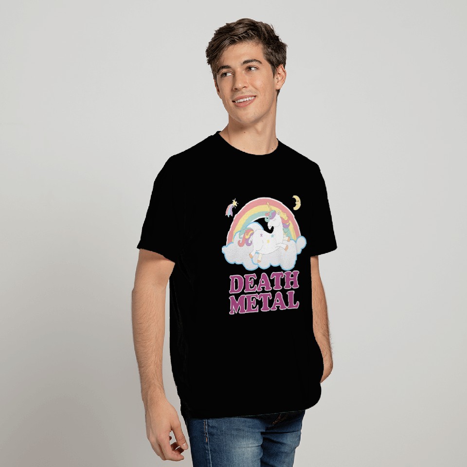 Death Metal Unicorn T Shirts