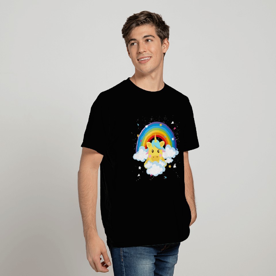 rainbow unicorn T Shirts