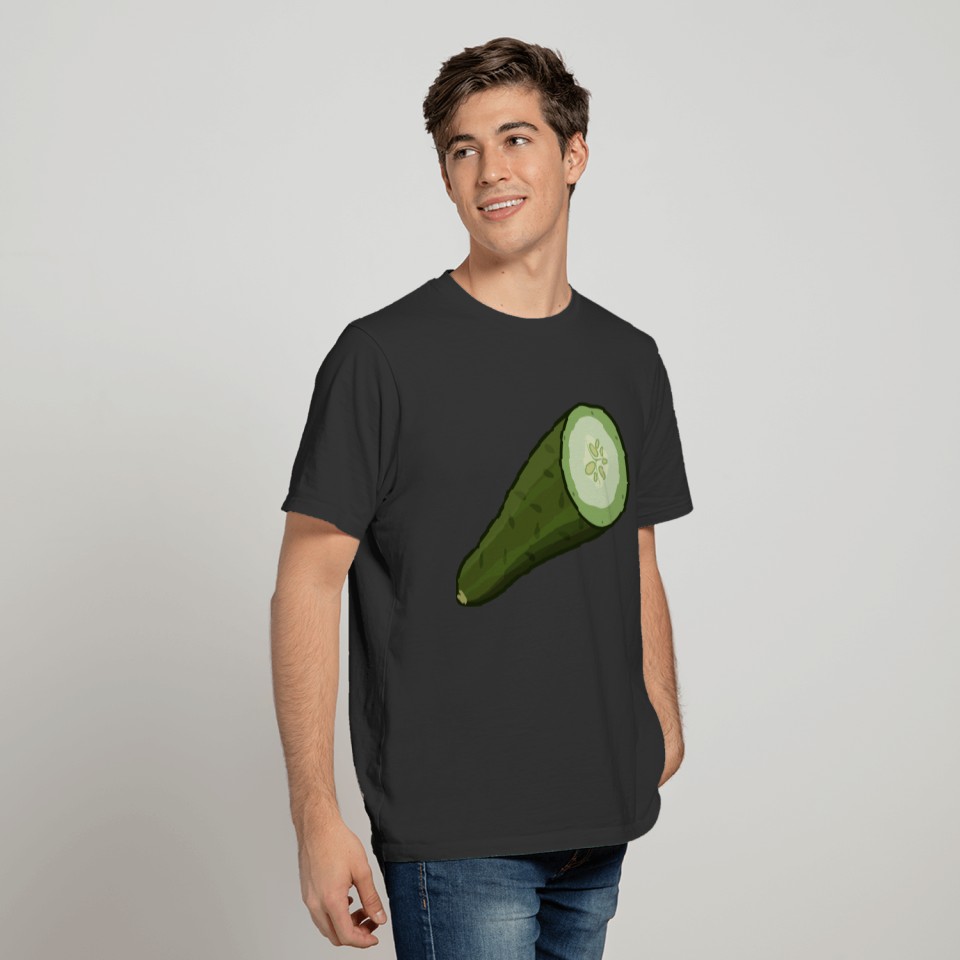 Cucumber Zucchini Vegetable Veggie Gift Present T Shirts