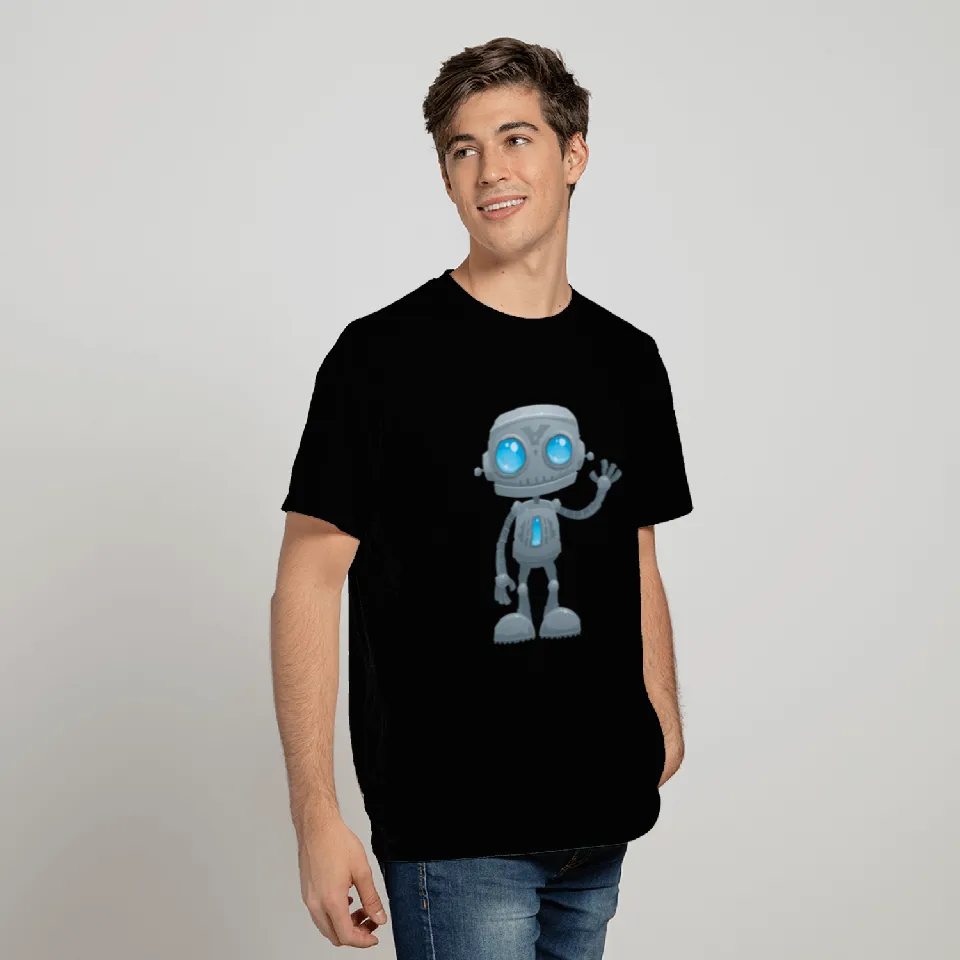 Waving Robot T Shirts