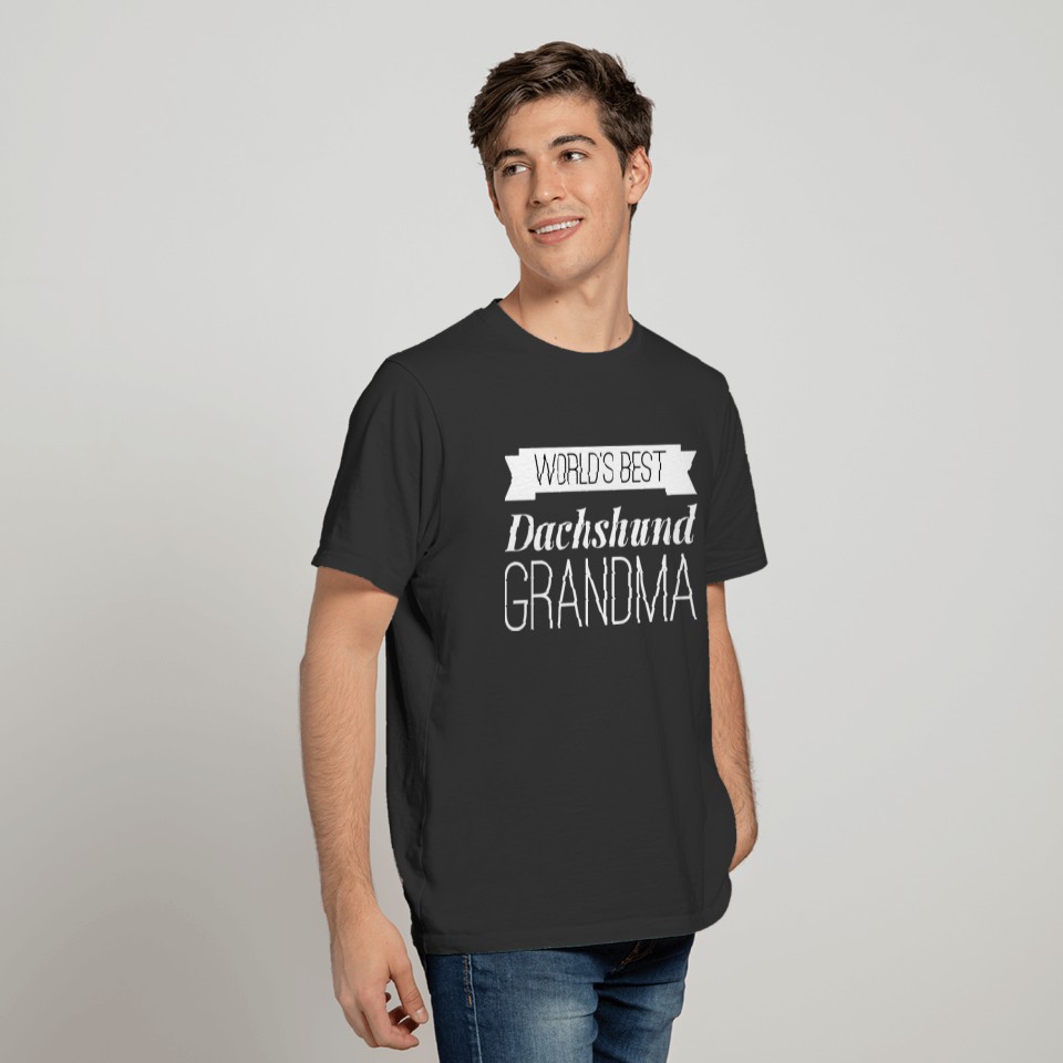 Best Dachshund Grandma T Shirts